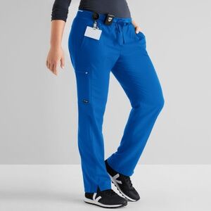 Brand New - Greys Anatomy KIM 3-POCKET MID-RISE STRAIGHT LEG SCRUB PANT Si